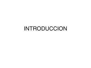 INTRODUCCION