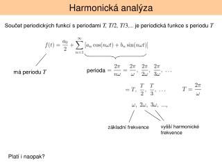 Harmonická analýza