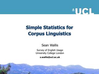 linguistics corpus statistics simple presentation ppt powerpoint dialogue discourse initiating critical concepts analysis history slideserve