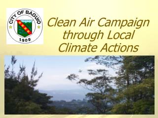 Clean Air Campaign through Local Climate Actions