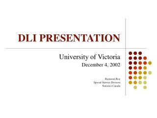 DLI PRESENTATION