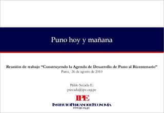 Puno hoy y mañana