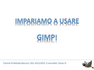 Impariamo a usare