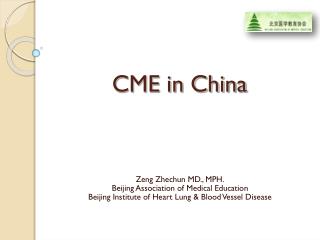 CME in China