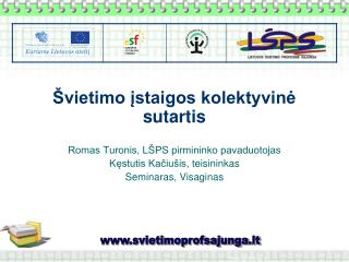 Švietimo įstaigos kolektyvinė sutartis