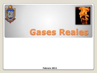 Gases Reales