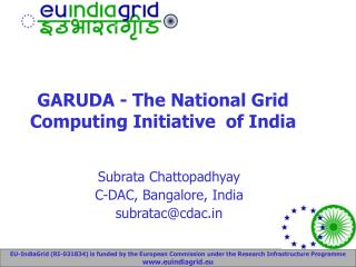 GARUDA - The National Grid Computing Initiative of India