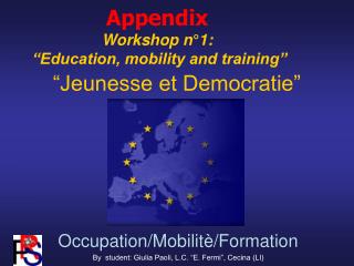 “Jeunesse et Democratie”