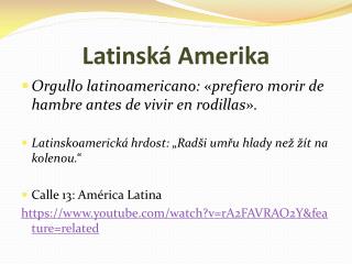 Latinská Amerika