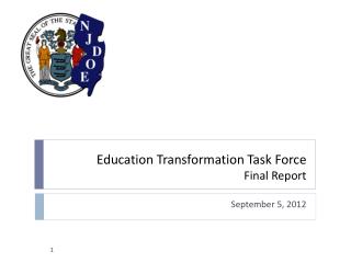 Education Transformation Task Force Final Report