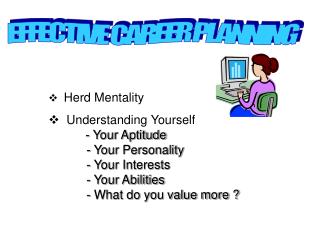 EFFECTIVE CAREER PLANNING