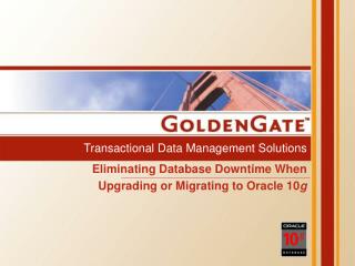 Transactional Data Management Solutions