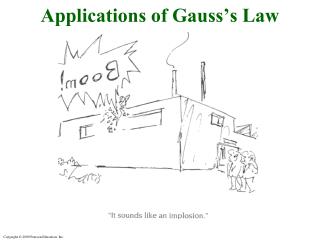 Applications of Gauss’s Law