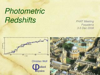 Photometric Redshifts