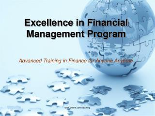 Excellence in Financial Management Program
