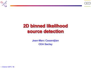 2D binned likelihood source detection