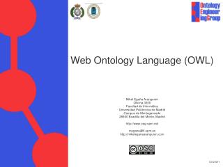 Web Ontology Language (OWL)