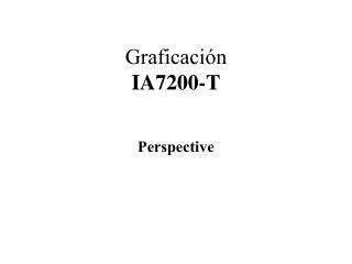 Graficaci ón IA7200-T