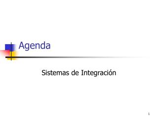 Agenda