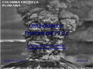 Unità didattica: Eruzione del 79 d.c