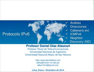 Protocolo IPv6