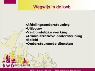 Wegwijs in de kwb