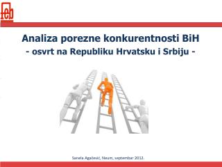 Analiza porezne konkurentnosti BiH - osvrt na Republiku Hrvatsku i Srbiju -