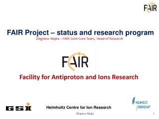 Facility for Antiproton and Ions Research