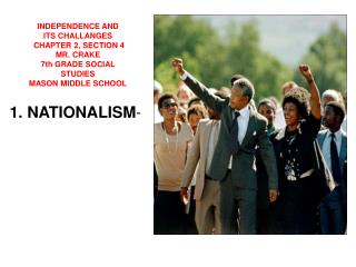 1. NATIONALISM -
