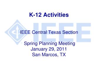 K-12 Activities People