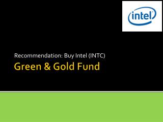 Green &amp; Gold Fund