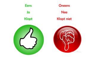 Eens Ja Klopt