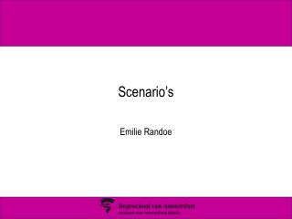 Scenario’s