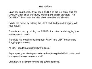 Instructions