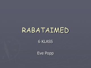 RABATAIMED