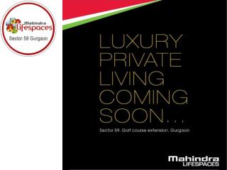Indian Homes: Mahindra Luminare New Launch Price//Psqft 1226