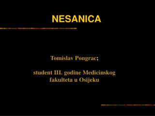 NESANICA