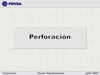 Perforación