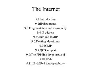 The Internet