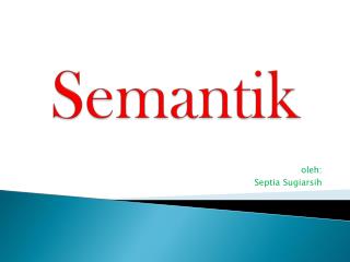 Semantik