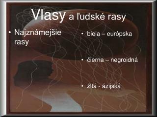 Vlasy a ľudské rasy