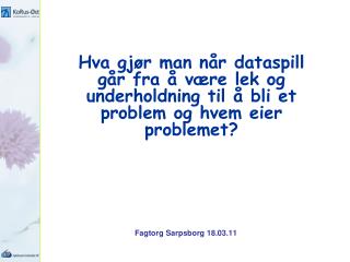 Fagtorg Sarpsborg 18.03.11