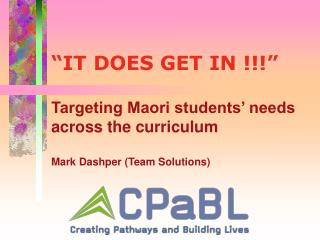Exploring the integration of: