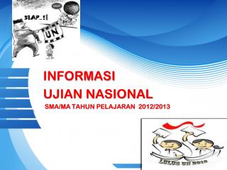 INFORMASI UJIAN NASIONAL SMA/MA TAHUN PELAJARAN 2012/20 1 3