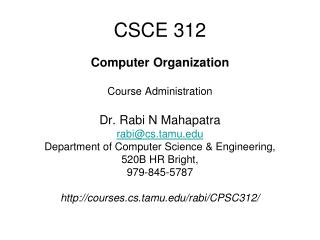CSCE 312