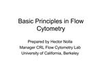 Basic Principles in Flow Cytometry
