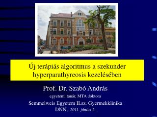 Új terápiás algoritmus a szekunder hyperparathyreosis kezelésében