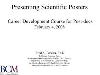 Scientific Posters