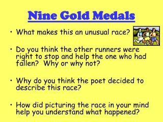 Nine Gold Medals