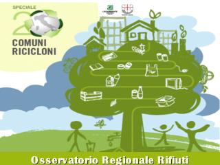 COMUNI RICICLONI 2013